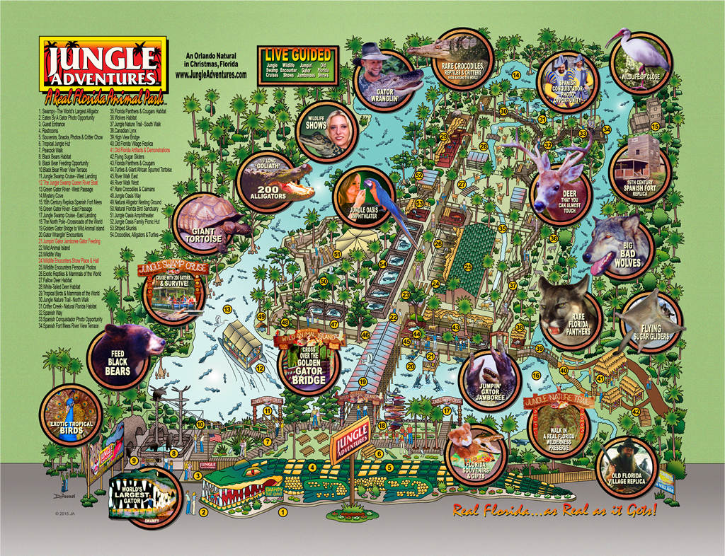 Jungle World Map